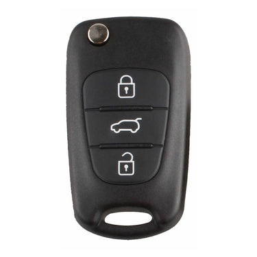 For Kia Ceed Picanto Sportage Hyundai I20 I30 IX35 3 Button Car Key Fob Shell Case